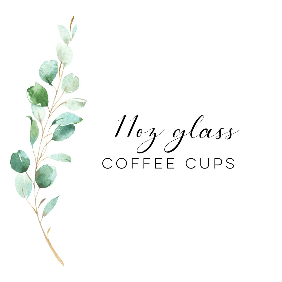 Glass Coffee Cups