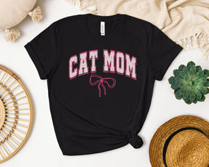Cat Mom Women's T Shirt - Available in 5 Colors