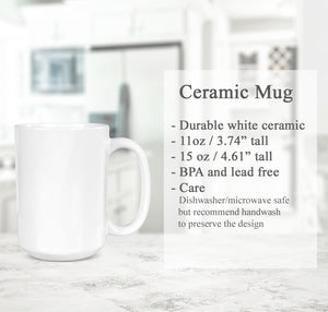 Custom Gray Letter Mug