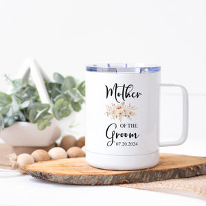 Mother of the Groom Steel Coffee Cup