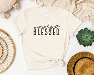 Simply Blessed Women's Tshirt