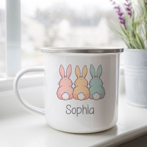 Personalized Bunnies Camp Cup for Kids