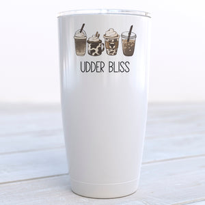 Udder Bliss Cow Travel Coffee Cup