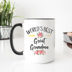 World's Best Great Grandma Mug