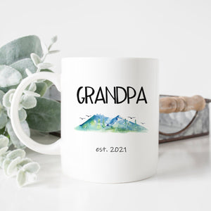 Grandpa Est Mug - Zookaboo