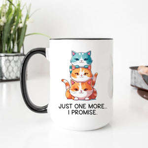 Just One More I Promise Cat Mug - Zookaboo