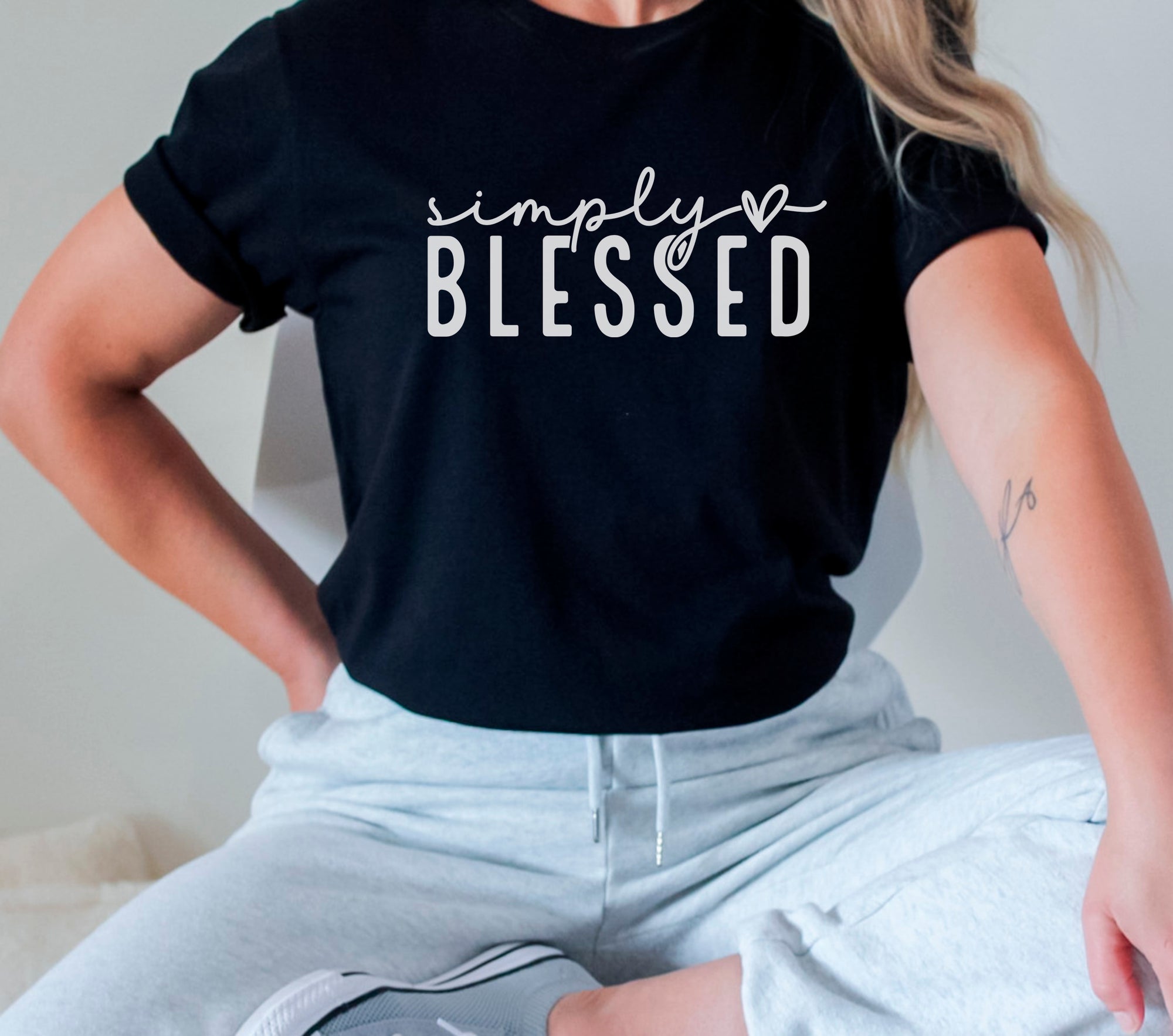 Simply Blessed Womens Tshirt