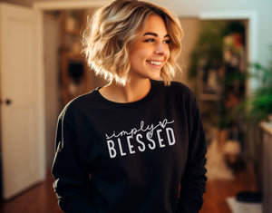 Simply Blessed Women's Crewneck Sweatshirt