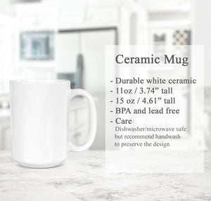 Personalized Pastel Wildflower Mama Mug