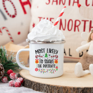 Funny Christmas Family Camp Cup