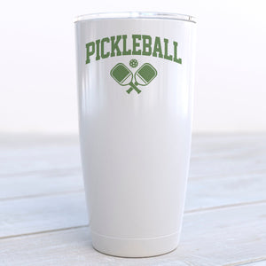 Pickleball Stainless Steel Insulated Tumbler Cup