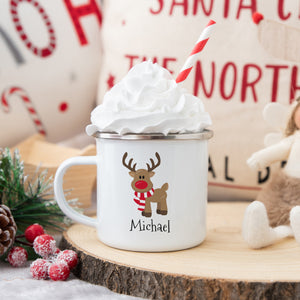 Red Nosed Reindeer Standing Camp Cup