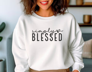 Simply Blessed Women's Crewneck Sweatshirt