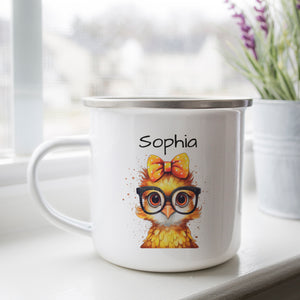 Cute Yellow Chick Camping Cup for Kids