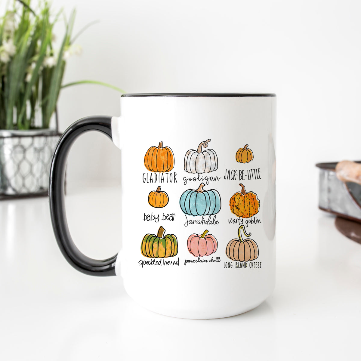 Pumpkin Varieties Mug