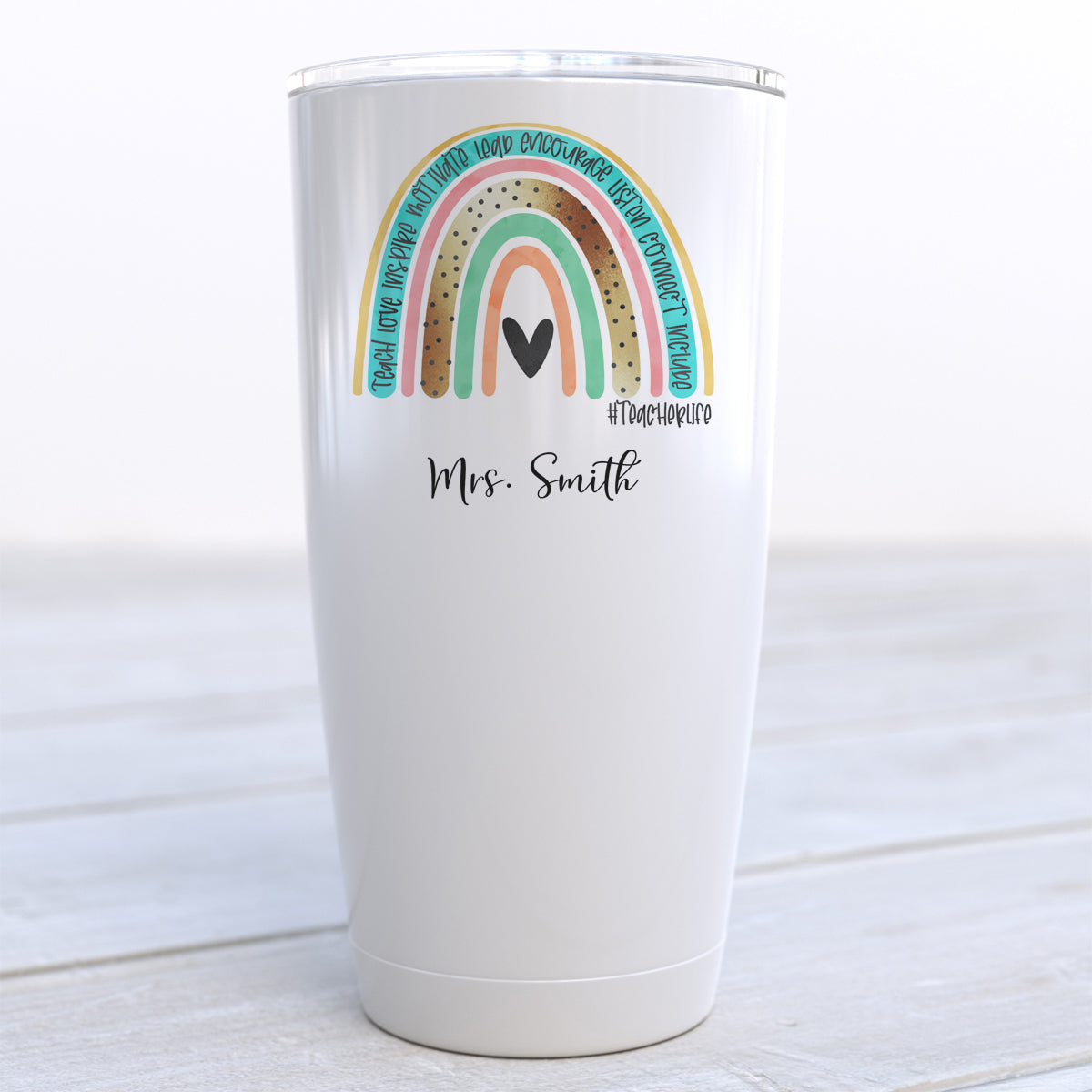 Personalized Teacher Life Travel Cup