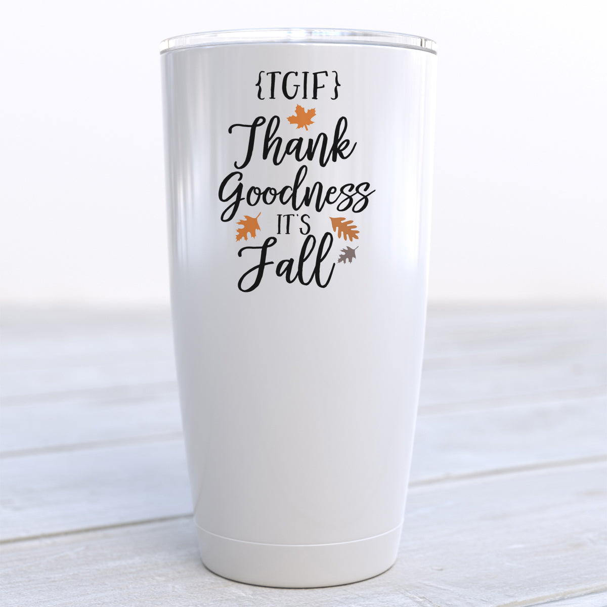 Thank Goodness It's Fall Travel Cup