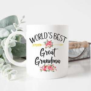 World's Best Great Grandma Mug
