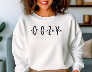 Cozy Season Crewneck Sweatshirt - Variety of Colors - Zookaboo