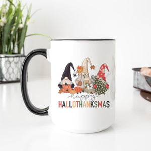 Happy Hallothanksmas Mug - Zookaboo