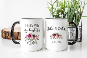 I Survived My Daughter's Wedding Mug - Zookaboo