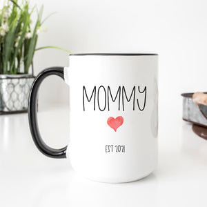 Mommy Est Mug - Zookaboo