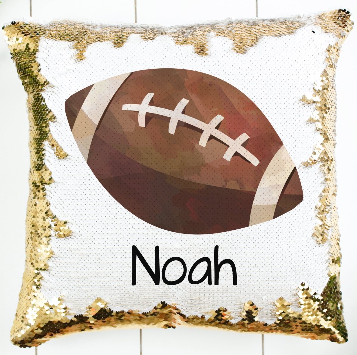 Personalized Football Pillow - Zookaboo