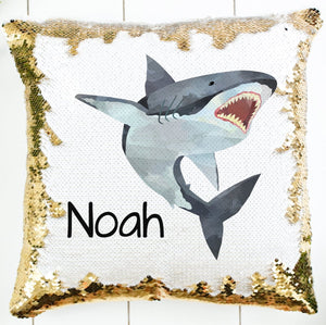 Personalized Great White Shark Pillow - Zookaboo