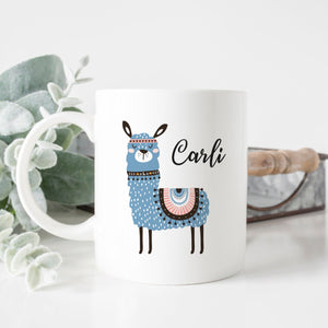 Personalized Llama Mug - Zookaboo